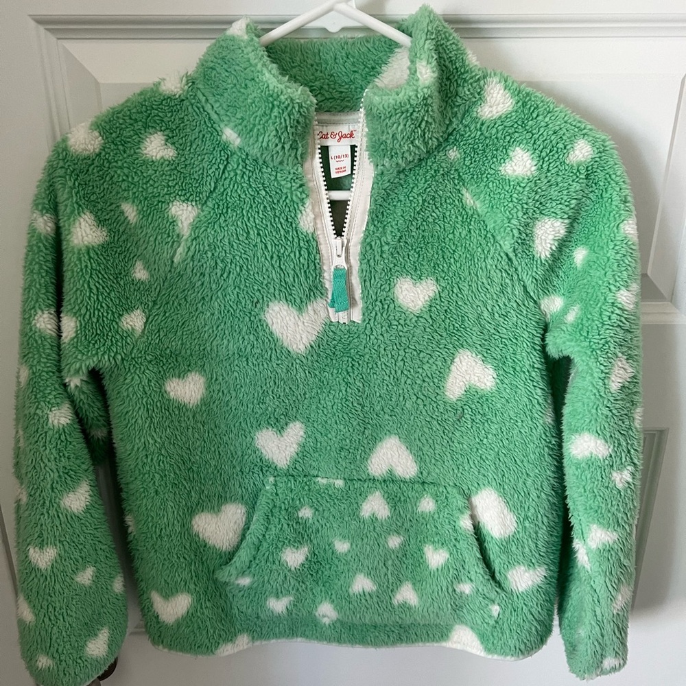 Girls Cat & Jack fleece Quarter Zip